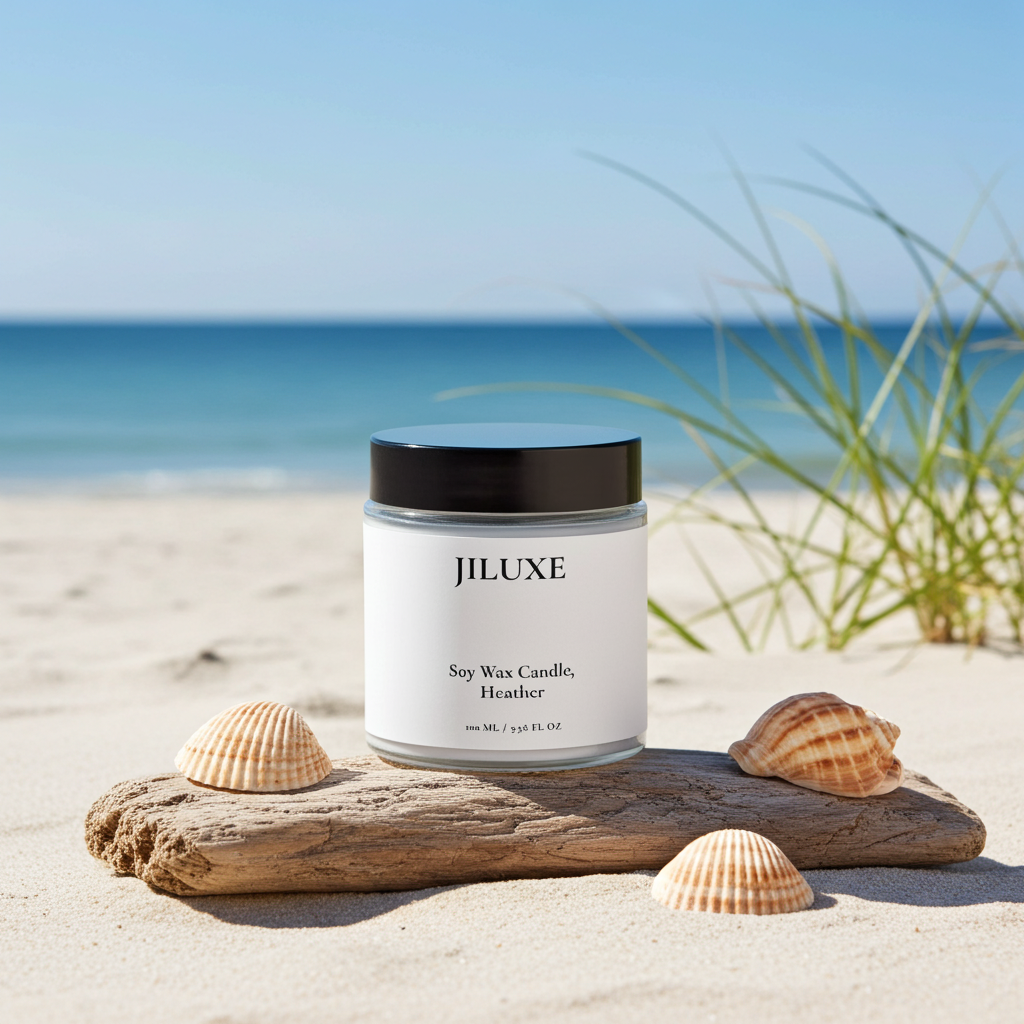Soy Wax Candle, Heather